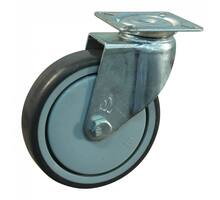 Zwenkwiel 75x25mm, plaatbev. hoogte 99mm, draag 60kg