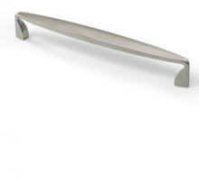 Greep ELBOW geb. nikkel 144x20x30mm hartmaat 128mm