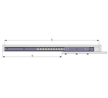 SURF Geleider voor keukentop LAAG, lengte 600mm, 363mm uit-