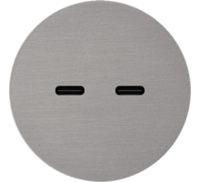 Rond 2.0 Multifit - USB-C 2X (30W) - s. trim - canon de fusi