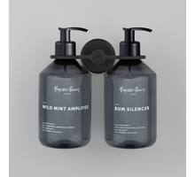 Soap Holder / Double Dispenser / No Soap Included / Cast 