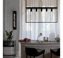 Caged Wall Light/ X-Large/Black Marble