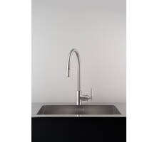 Type A Kitchen Tap/Cross/Mixer w/ Pull Out Spray/Steel