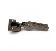 Scharnier met veer voorslaand zwart heavy duty
