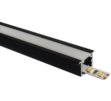 Diva zwart zonder eindkapjes 300leds 24V Lengte: