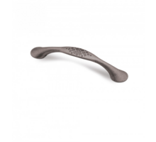 Greep RUSTIC 737 oud tin 137x20mm hartmaat 96mm