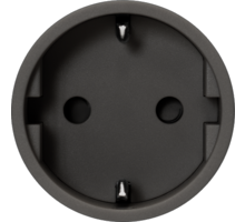 Rond 2.0 bekabeld Unifit socket type F black cup