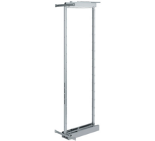 Middenwand Dispensa zilver verstelbaar 900-1300mm