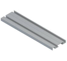 Submarine 9 W InSide dubbel onder-looprail, lengte 2500mm