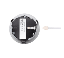 2 x DATE 24 inbouwspot Zwart 24Vdc- 3W - 2700K via mc easy