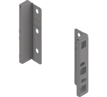 Rugwandhouder Merivobox K- hoogte, L+R, indium grijs