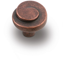 Knop RUSTIC 887 oud koper 30mm