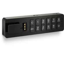 Versa keypad Mini horizontaal mat zwart wisselende