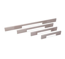Greep 8x256mm aluminium mat, totale lengte 340mm,