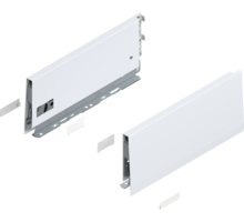 Merivobox zijkant K-hoogte, R+L, 300mm kleur: zijdewit