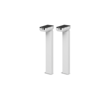 Milano set met 2x DL6 Experience. Kleur: Wit RAL9016
