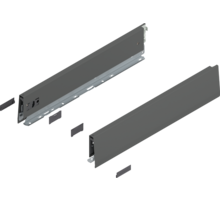 Merivobox zijkant M-hoogte, R+L, 450mm kleur: orion grijs