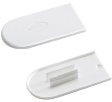 Cabineo afdekkappen, 100 stuks, ral 9018, papyruswit