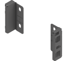 Rugwandhouder Merivobox M- hoogte, L+R, orion grijs