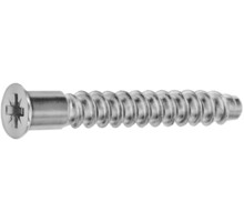 Confirmatschroef 7.0x50mm kruiskop verzinkt met kopboring