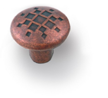 Knop RUSTIC 884 oud koper 28mm