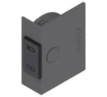 SERVO-DRIVE drukknop donkergrijs