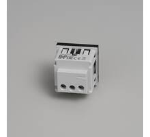 Schuko Socket Module/Type F/45Mm/Black