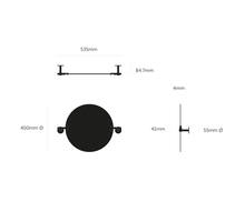 Mirror/Small 400Mm/15.7 Inches/Cast /Steel