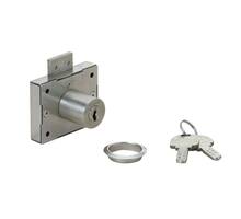 Oplegslot RVS cilinderlengte 30mm, gelijksluitend