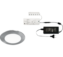 5x Atom RVS Look 24V + ZigBee ontvanger + Driver 24W