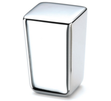 Knop MINI glans chroom 15x15mm, hoogte 24mm