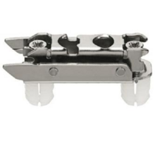 CLIP montageplaat, maat A=20mm, 3 mm verdikt, EXPANDO 10mm