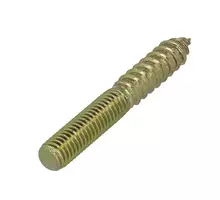 Tafelschroef M10x70mm, 50/50 geel verzinkt, VE=100