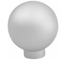 Knop diameter 30mm aluminium mat, hoogte 32mm