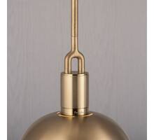 Forked Pendant/Brass/Large Brass Shade