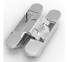 Scharnier invisible NEO-M6 mat chroom, VE=9