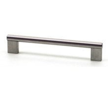 Greep 12x96mm RVS geborsteld, totale lengte 118mm