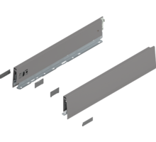 Merivobox zijkant M-hoogte, R+L, 450mm kleur: indium grijs