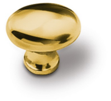 Knop METAL 867 verguld 31x20mm