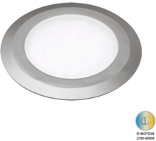 Losse spot Date D-Motion RVS-look 3W-24Vdc 2700K-4000K