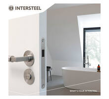 Woningbouw magneet badkamer/toilet slot 63/8mm RVS