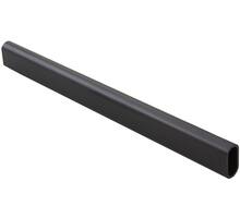 Roede 30x14mm aluminium mat zwart lengte 3000mm