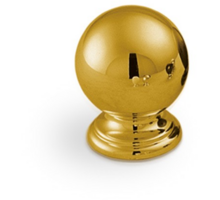 Knop METAL 835 verguld 18mm
