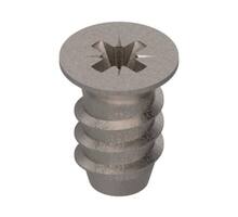 Euroschroef 6 x 10,0mm PK vernikkeld