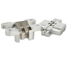 VICI scharnier 118x27 zamak RVS geborsteld