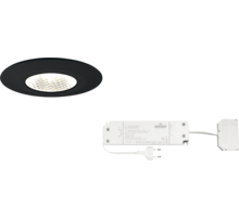 6x Pixel 24V mat zwart met RL-dimbare driver
