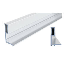 OCEAN 1 greeplijst, lengte 2500mm voor 18mm