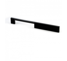 Greep I-SPAZIO mat zwart 260x8x32mm, hartmaat 192mm