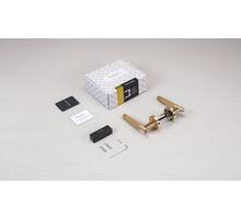 Door Handle Set/Linear/Welders Black