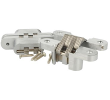VICI scharnier 118x27 zamak RVS geborsteld